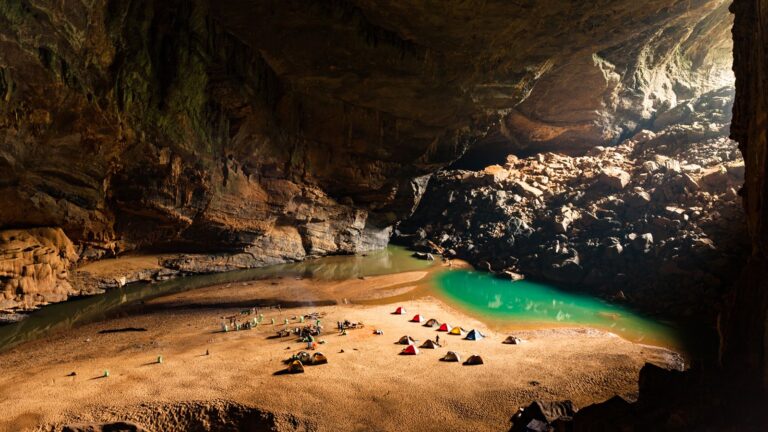 Caving in Vietnam