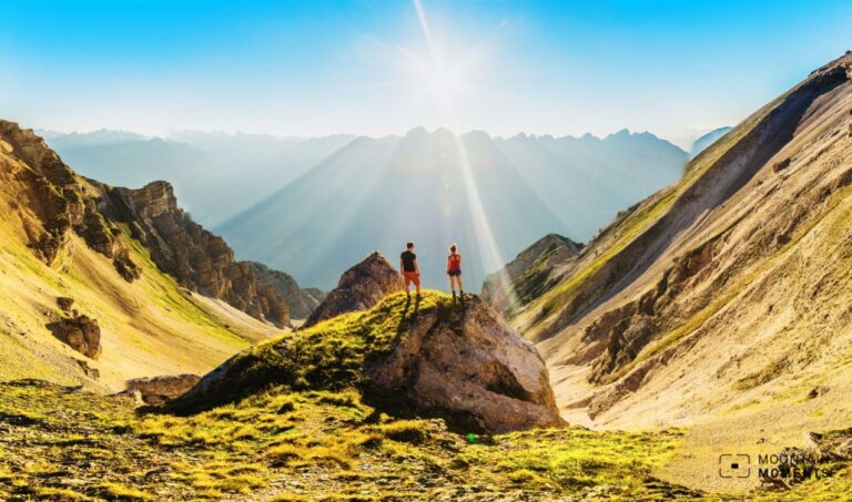 First Sunrise in the Alps