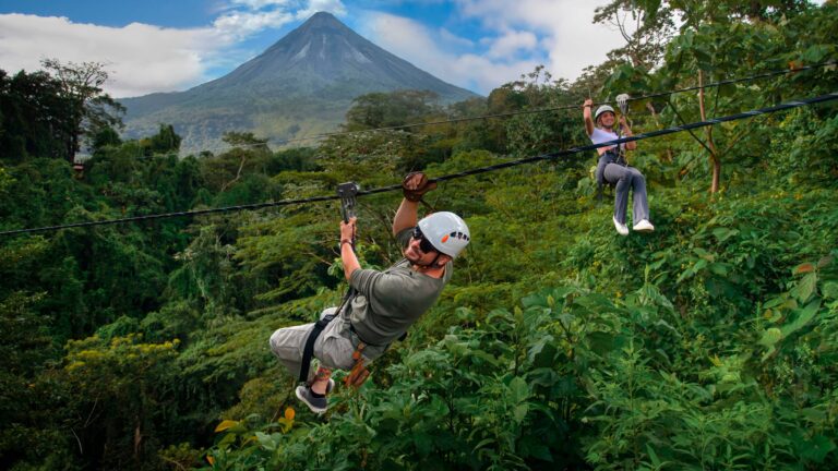 Ziplining in Costa Rica