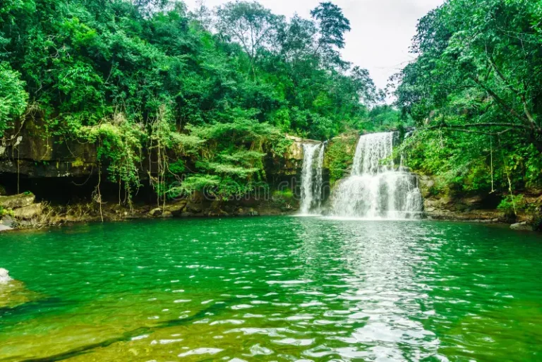 Secret Waterfall in Amazon