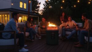 Cozy Canadian Fall: Ninja Fireside360 Fire Pit, SLUSHi and BlendBOSS Picks for Backyard Entertaining